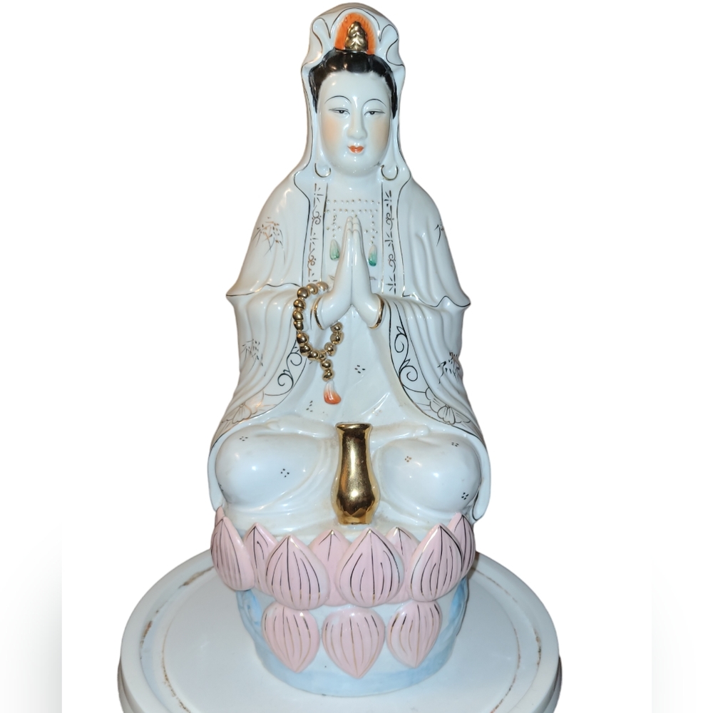 Vtg 1930s Guanyin Goddess of Mercy